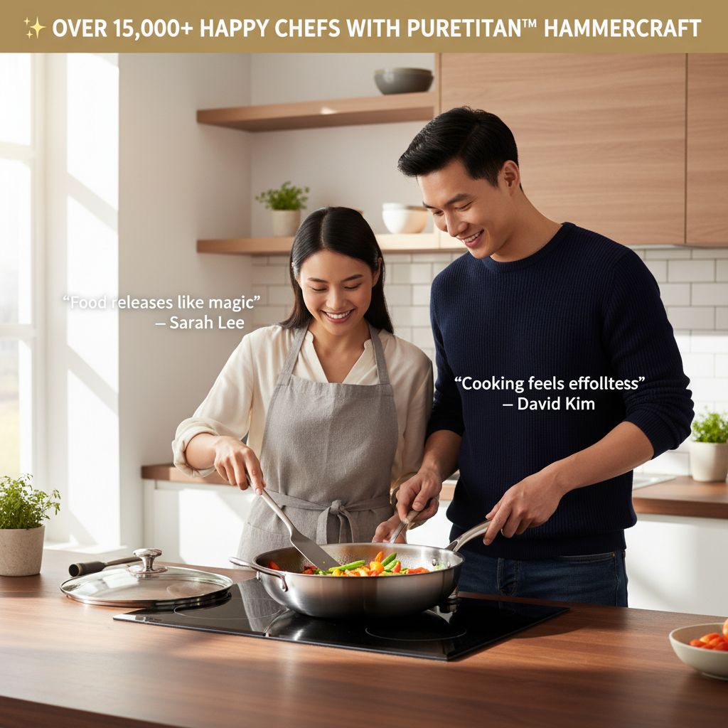 PureTitan HammerCraft Pan Set