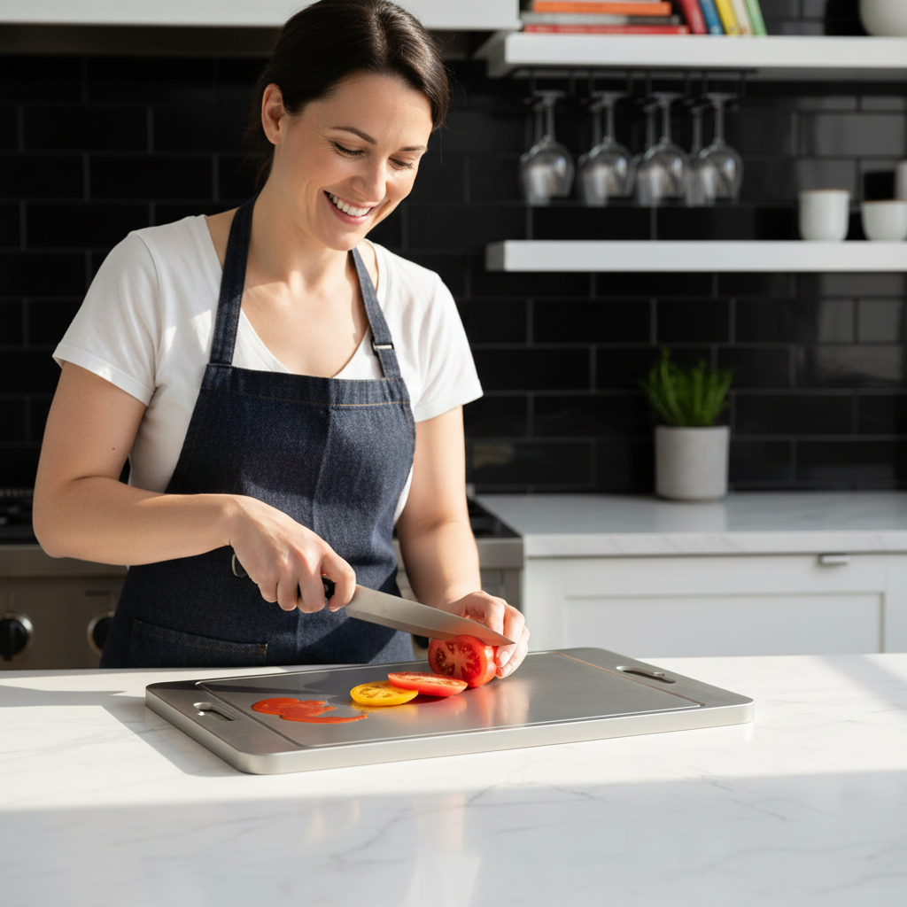 PureTitan™ HeavyCore Board – Full-Gauge Titanium Prep Board