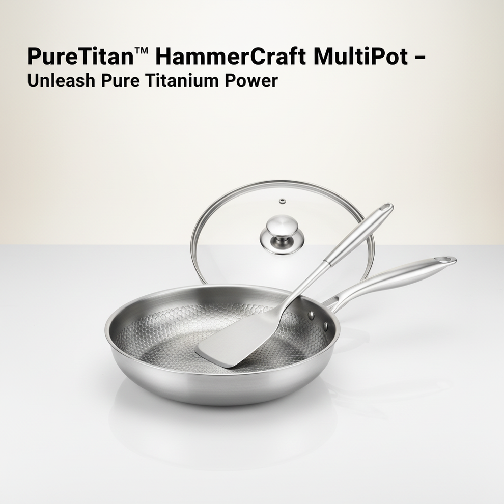 PureTitan HammerCraft Pan Set